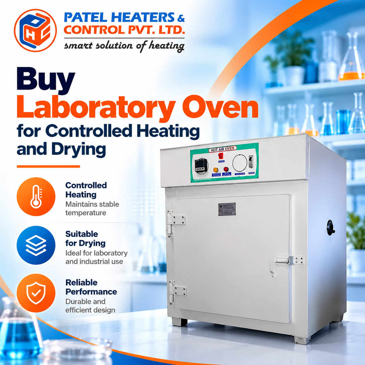Buy Laboratory Oven For Controlled Heating And Drying